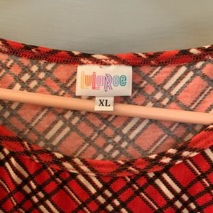 Vintage Lularoe Julia, plaid never worn